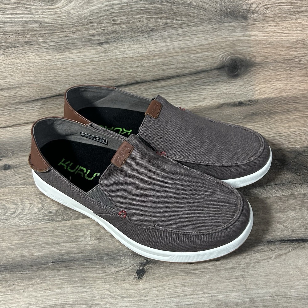 Kuru Pace Mens Size 9.5 Casual Classic Outdoor Slip On Loafers Shoes- Worn Once